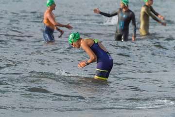 El XXVIII Triatlón de Salinetas-Telde (Foto Antonio Rico)